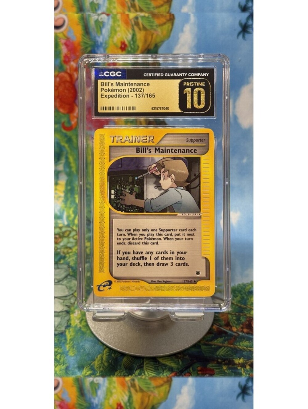 Bill's Maintenance Expedition 137/165 2002 English CGC Pristine 10